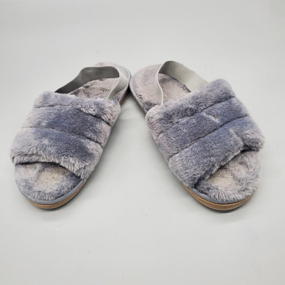 Dena Lives Womens Comfy Memory Foam  Slippers Soft  Size 7-8 Medium Shoes